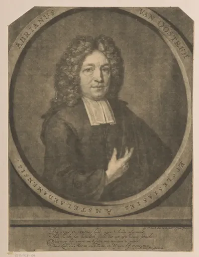 Portret van Adriaan van Oostrum