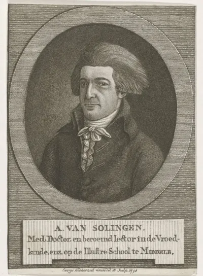 Portret van Adriaan van Solingen