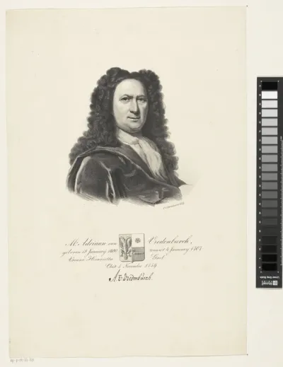 Portret van Adriaan van Vredenburch