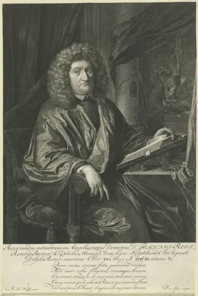 Portret van Adriaan van Woelwijk alias Johannes Roos