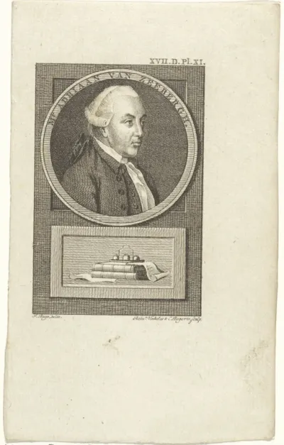 Portret van Adriaan van Zeebergh