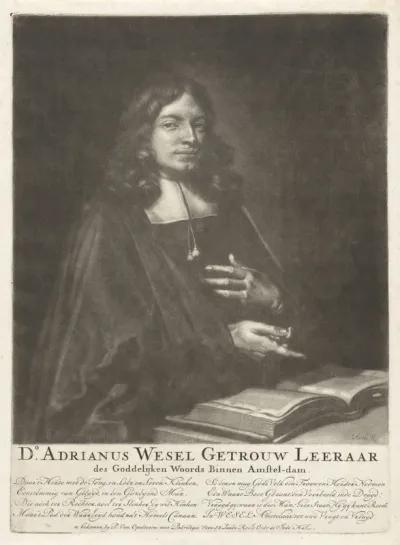 Portret van Adriaan Wesel