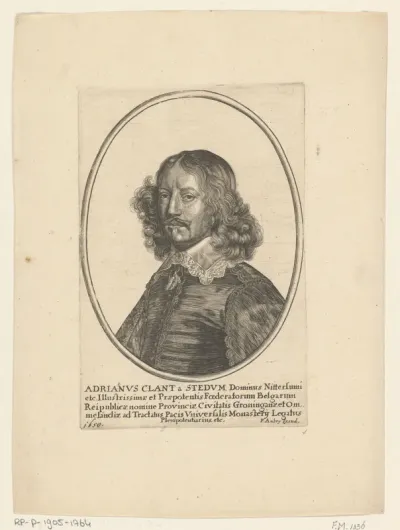 Portret van Adriaen Clant van Stedum