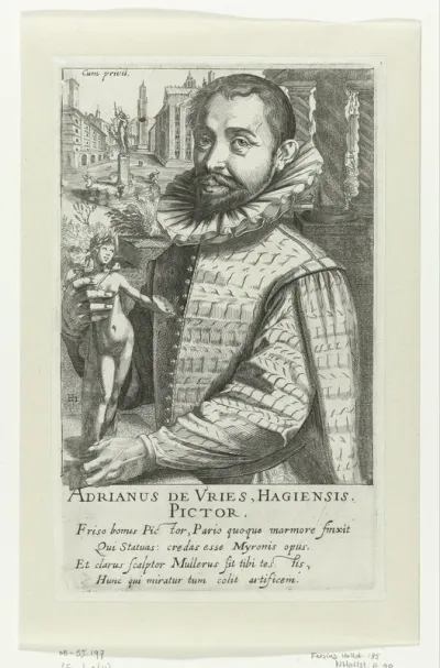 Portret van Adriaen de Vries