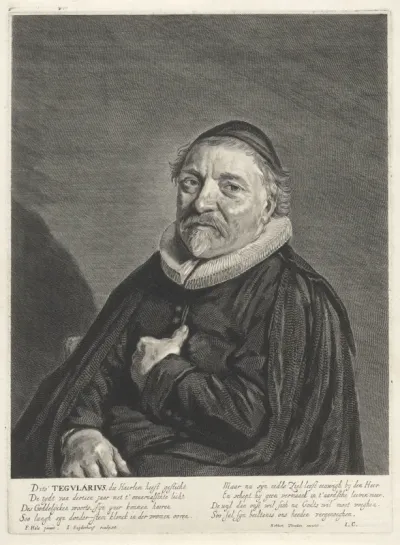 Portret van Adriaen Tegularius