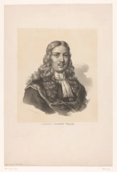 Portret van Adriaen van de Velde