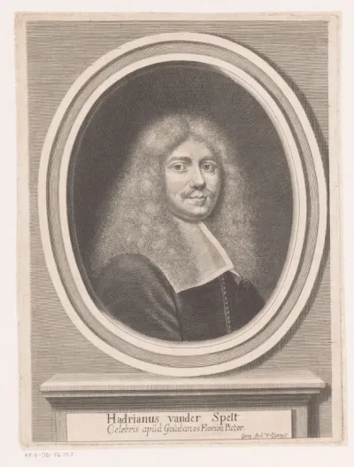 Portret van Adriaen van der Spelt