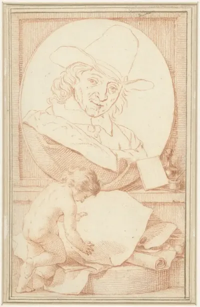 Portret van Adriaen van Ostade