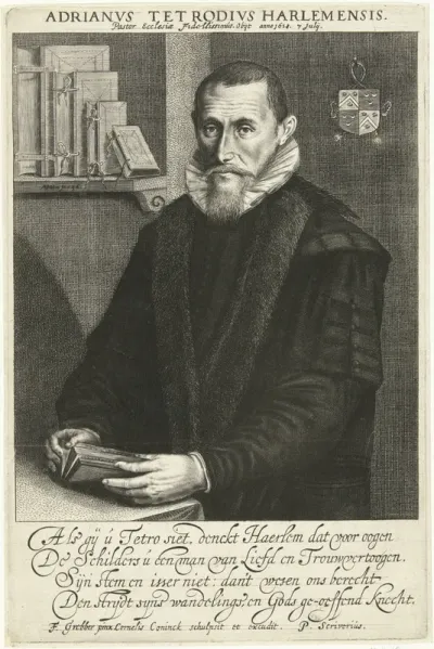 Portret van Adriaen van Tetrode op 36-jarige leeftijd