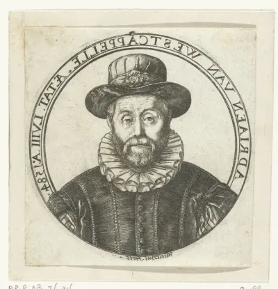 Portret van Adriaen van Westcapelle