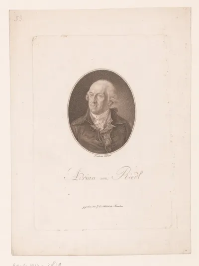 Portret van Adrian von Riedl