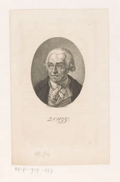 Portret van Adrian Zingg