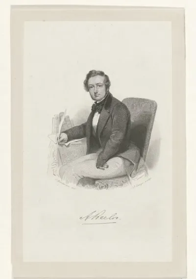 Portret van Adrianus Beelo