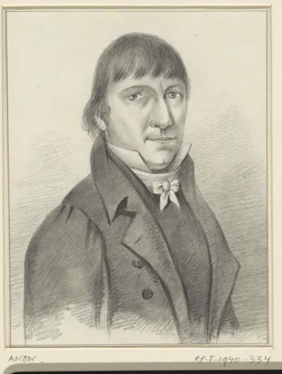Portret van Adrianus de Visser
