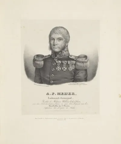 Portret van Adrianus Frans Baron Meijer