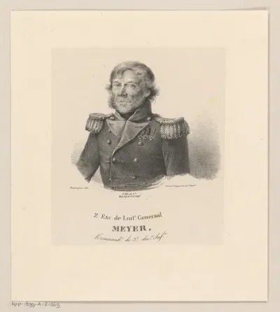 Portret van Adrianus Frans Meyer