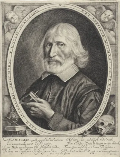 Portret van Adrianus Motmans