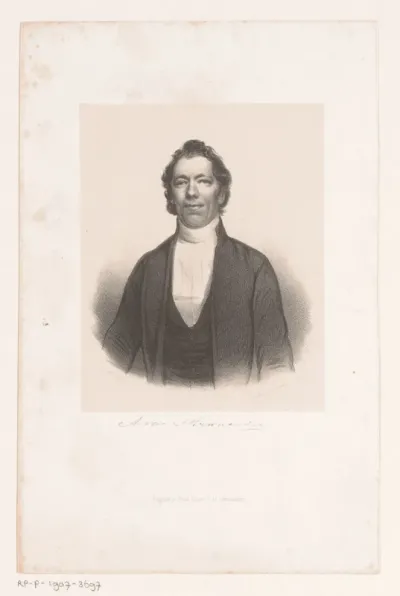 Portret van Adrianus van Herwaarden