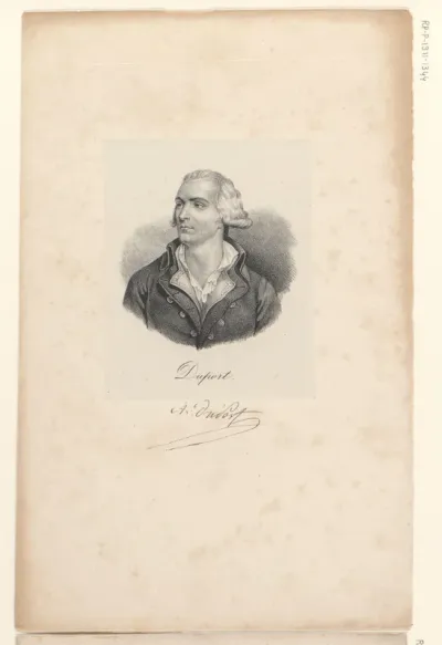Portret van Adrien Duport