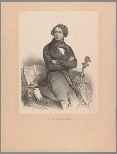 Portret van Adrien-François Servais