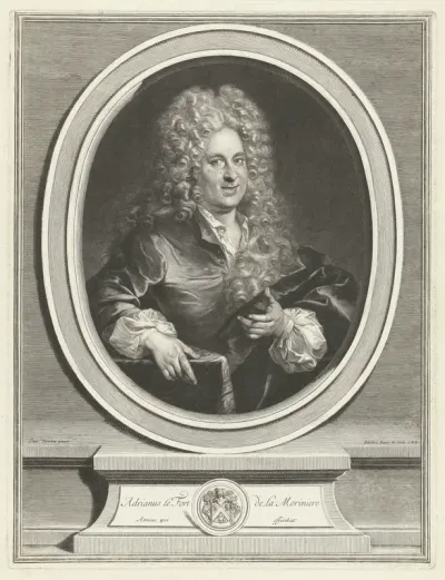 Portret van Adrien Lefort de la Morinière