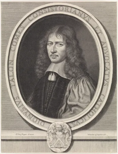 Portret van advocaat-generaal Denis Talon