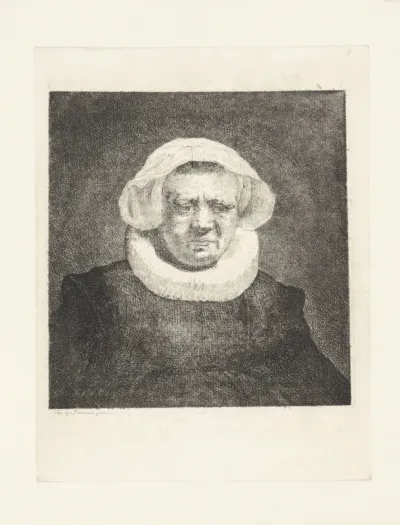 Portret van Aechje Claesdr.