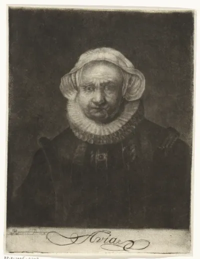 Portret van Aechje Claesdr.