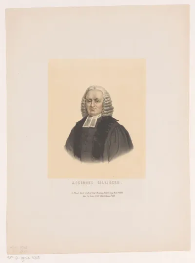 Portret van Aegidius Gillissen