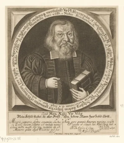 Portret van Aegidius Wild