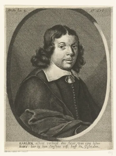 Portret van Aernout Carlier