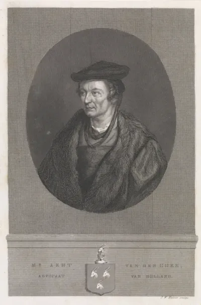Portret van Aert van der Goes