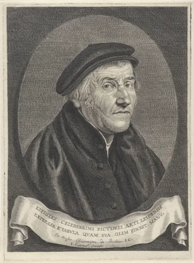 Portret van Aertgen Claesz. van Leyden