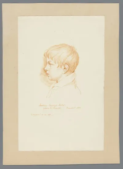 Portret van Aeschinus Saagmans Mulder