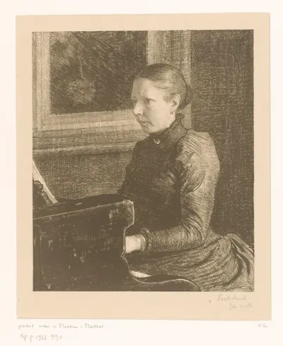 Portret van Agneta Matthes