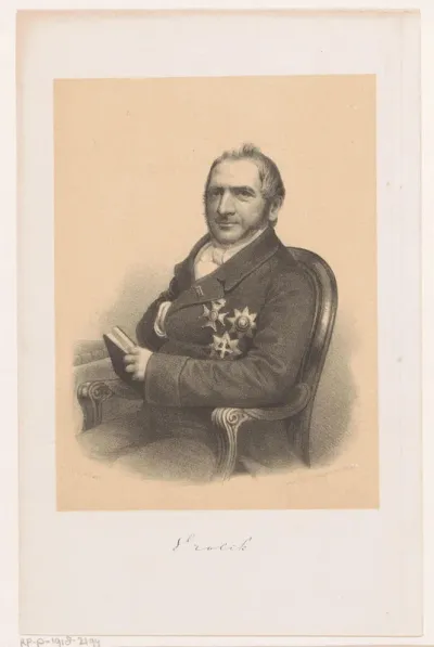 Portret van Agnites Vrolik