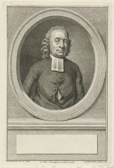 Portret van Ahasverus van den Berg