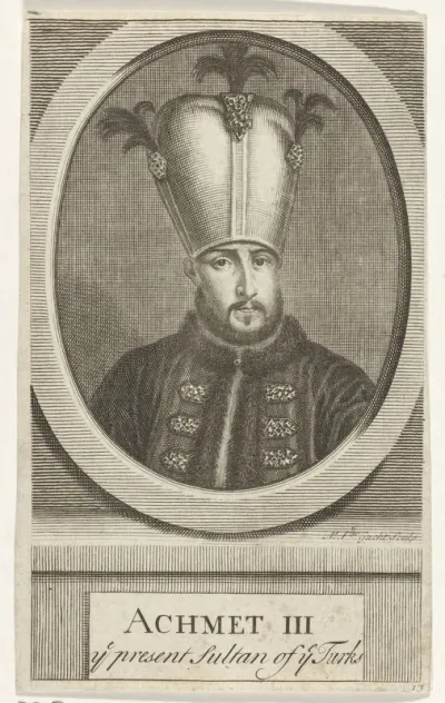 Portret van Ahmed III