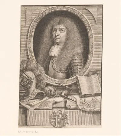 Portret van Alain Manesson Mallet