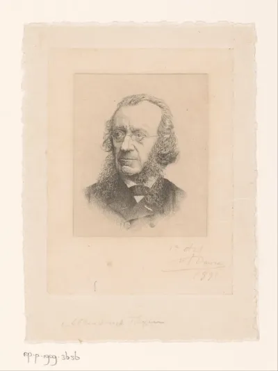 Portret van Alberdingk Thijm