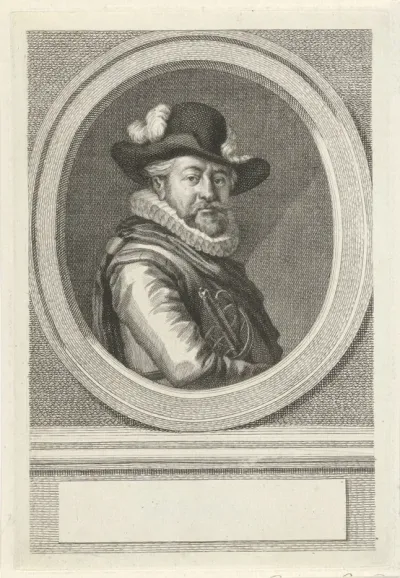 Portret van Albert Coenraads Burgh