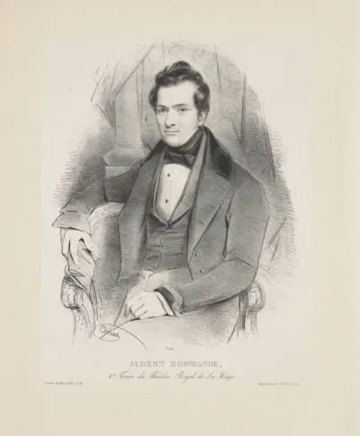 Portret van Albert Dommange