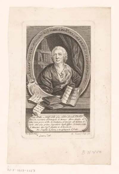 Portret van Albert-François Floncel