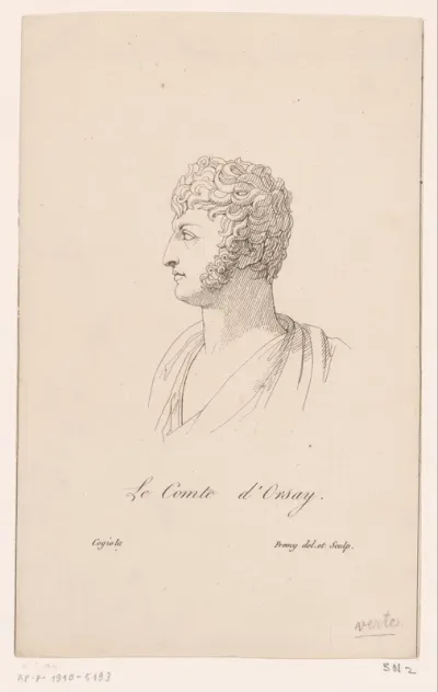 Portret van Albert Gaspard Grimod