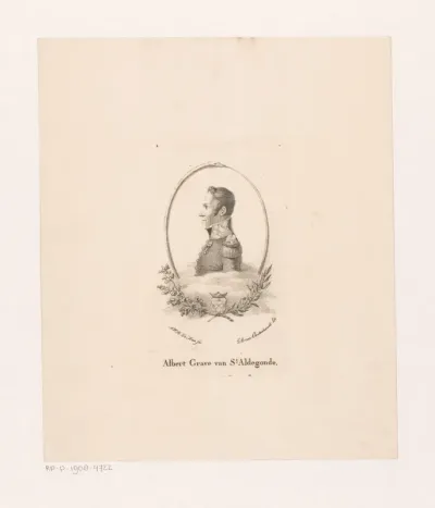 Portret van Albert, graaf van Sainte-Aldegonde