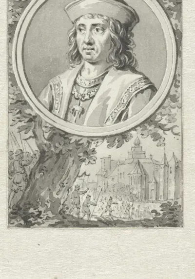 Portret van Albert, hertog van Saksen
