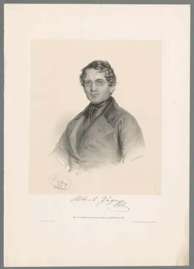 Portret van Albert Jäger