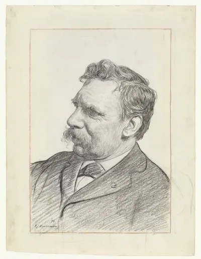 Portret van Albert Neuhuys