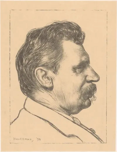 Portret van Albert Neuhuys
