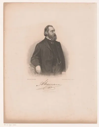 Portret van Albert Niemann